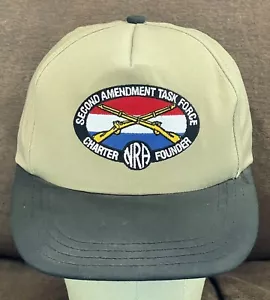 SECOND AMENDMENT TASK FORCE CHARTER NRA FOUNDER USA Made SnapBack Hat 🧢 l👁👁k - Picture 1 of 10