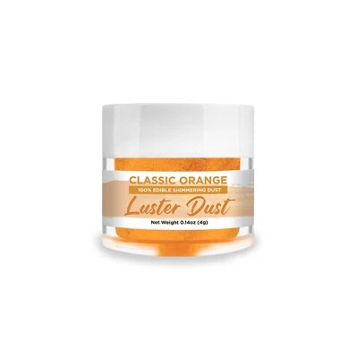 Bakell® 4g Classic Orange Edible Luster Dust - Image 1 of 4