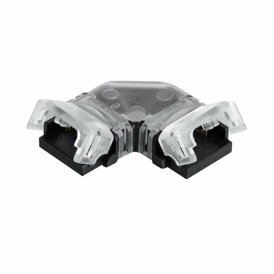 4Pin 10mm L Shape Corner Connectors for RGB LED Strip to Strip IP65 Solderless  - Image 1 of 4