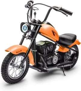 24V Electric Motorcycle for Kids Ride on Car 2 Speed with Led Lights, Rear Brake - Picture 1 of 15