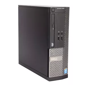 Dell Desktop 16GB RAM 256GB SSD Intel Core i5 Computer SFF Windows 10 Pro Wi-Fi - Picture 1 of 7