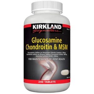 Amino Sugar Chondroitin MSM 240 Tablets Improve Relieve Joint Pain Arthritis - Picture 1 of 3