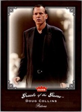 2005-06 Greats of the Game Detroit Pistons Basketball Card #98 Doug Collins CC