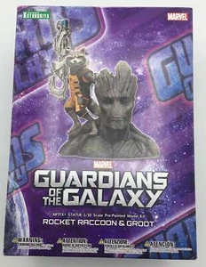 ARTFX Guardians of the Galaxy Groot & Rocket Racoon Statue 1/10 Scale Model Kit - Picture 1 of 7