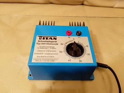 Titan Typ 888 Schnelladegerät Elektronik für NC Akkus 1,4 A - Bild 1 von 2