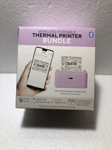 Core Innovations Wireless Portable Thermal Printer Bundle Bluetooth-Black-NEW - Picture 1 of 5