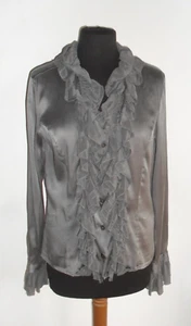 BELLA CAMICIA BLUSA NARACAMICIE Tg  III ( 44 / 46 ITA  )  IN SETA - Foto 1 di 18