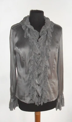 BELLA CAMICIA BLUSA NARACAMICIE Tg  III ( 44 / 46 ITA  )  IN SETA - Immagine 1 di 4