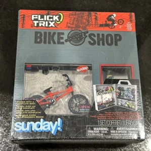 New Rare 2011 Flick Trix Sunday BMX Display Case Bike Shop Odyssey Toy - Picture 1 of 5