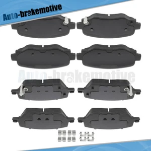 4X FRONT AND 4X REAR BRAKE CERAMIC PADS FOR 2016-2018 2019 2020 JEEP COMPASS - Picture 1 of 12