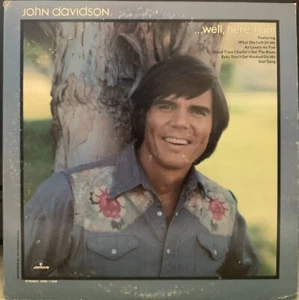 John Davidson Well Here I Am 1973 LP Vinyl Record Album Mercury SRM-1-658* - Picture 1 of 2