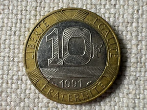 10 Franc 1991 Frankreich Münze - Bild 1 von 2
