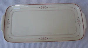 Villeroy & Boch Aragon Bone China Rectangular Sandwich Plate Heinrich Germany - Picture 1 of 6