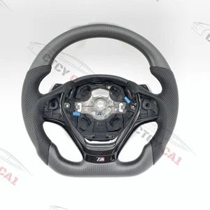 Custom Carbon Fiber Steering Wheel for F30 F32 F34 F36 328I 330I 335I 428I 430I - Picture 1 of 8
