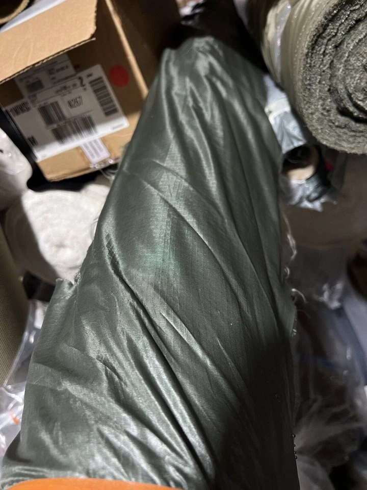 Foliage Green Waterproof RipStop Nylon Parachute Material Fabric - Image 1 of 4
