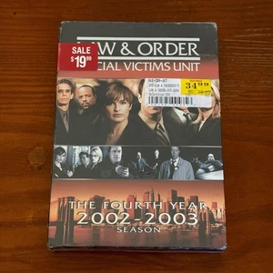 Law & Order: Special Victims Unit The Fourth Year DVD Set SEALED - Imagen 1 de 2