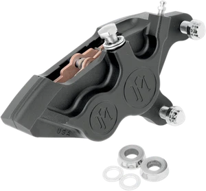 PERFORMANCE MACHINE (PM) 4-Piston Caliper - Front Right - Black Ops* - Fits - Picture 1 of 1