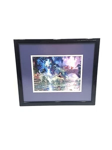 Disney Snow White And Seven Dwarfs "Picking Flowers" Giclee Canvas James Coleman - Picture 1 of 24