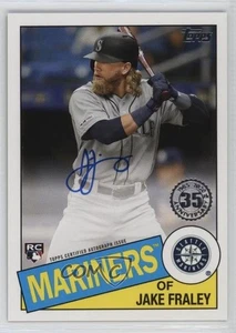 2020 Topps 1985 Baseball Series 2 Jake Fraley #85A-JFR Rookie Auto RC - Picture 1 of 4