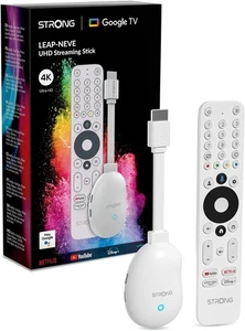 TV-Streamingstick Mit Ethernet-Port, 2GB RAM + 16GB Speicher Leap-Neve Google TV - Bild 1 von 7