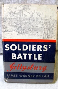 James Warner Bellah / " Soldiers' Battle Gettysburg " 1st Edition 1962 Ciivil War - Bild 1 von 10