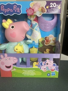 *PEPPA PIG`S BABY BROTHER EVIE Pig- Muñeca interactiva Oinks & Snuggles. Nuevo en caja - Imagen 1 de 4