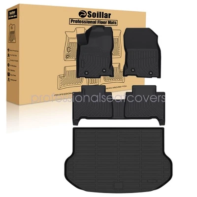 For 2015-2021 Lexus NX200t NX300 NX300hTPE Floor Mats & Trunk Cargo Liners Set — 第 1/4 张图片