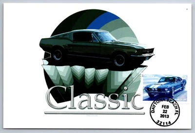 #4744 Muscle Cars Set of Four FDC Maxi Cards - Image 1 of 4