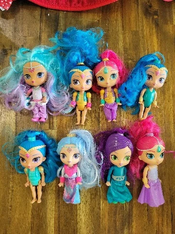 Lot Of Shimmer And Shine Doll Figure Toys Cover