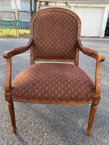 Ethan Allen French Louis XVI Style Armchair Made In Italy? Cover