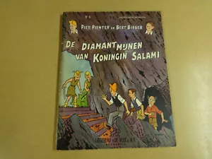STRIP 1° DRUK 1957 / PIET PIENTER EN BERT BIBBER N° 5 - DE DIAMANTMIJNEN VAN ... - Foto 1 di 6