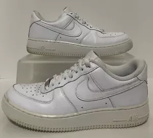 Nike Air AF1 Force One Herren Sport Weiß Schuhe 315112-111 Größe 9 2017 - Bild 1 von 9