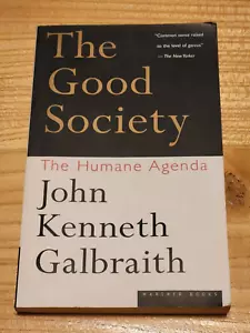 The good society the humane agenda, READ - Foto 1 di 4