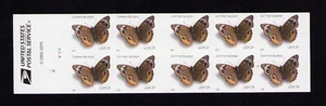 4001b Common Buckeye Booklet of 10 24¢ Stamps MNH - Picture 1 of 4