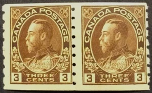 BroadviewStamps Canada #129 Coil Pair MNH VF CV$140 - Picture 1 of 2