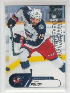 20/21 UD Star Rookies Columbus Blue Jackets Liam Foudy Rookie RC card #5 - Bild 1 von 2