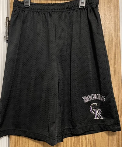 Colorado Rockies Boys Shorts Size 12/14 Cover