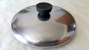 Revere Ware Stainless Steel Pan Pot Lid 7-1/2" OD 6-7/8" ID Used Good - Picture 1 of 8