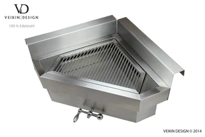 Balkongrill Edelstahl, Profi-Balkongrill, höchste Exklusivität, Top-Qualität !!! - Bild 1 von 9
