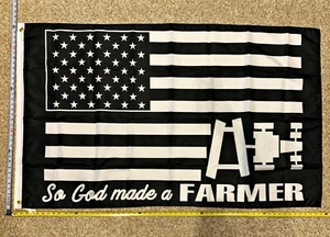 Bauernflagge KOSTENLOSER VERSAND So God Made a Farmer Farming Trump USA Schild Poster 3x5 - Bild 1 von 1