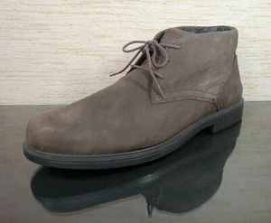 DUNHAM Jericho Waterproof Mens Chukka Boots Sz 16 2E/EE Brown Full Grain Leather - Picture 1 of 12