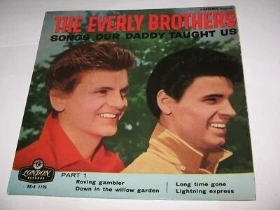 THE EVERLY BROTHERS  SONGS OUR DADDY TAUGHT US (1958)  EP    Part 1   London - Image 1 of 3