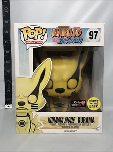 Funko Pop Kurama Mode Kurama #97 - Glow In The Dark GameStop Exclusive - NEW! - Picture 1 of 9