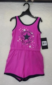 Converse  Short Romper Toddler Girls Clothing Size 4 NWT  - Picture 1 of 3