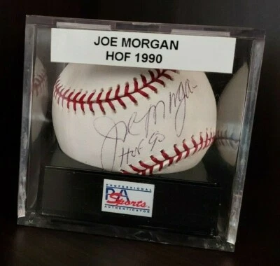 JOE MORGAN Signed Official Major League Baseball HOF 90 - PSA 9.5 - Image 1 of 4