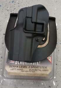 BlackHawk Serpa Level 2 Holster HK USP Full Size 413514BK-L Left Handed - Picture 1 of 3