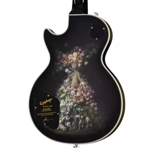 Epiphone Adam Jones Les Paul Custom Art Collection Julie Heffernan’s - Picture 1 of 11