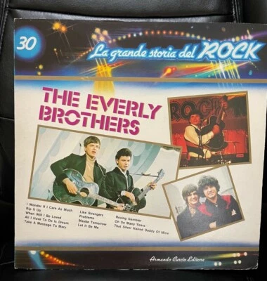 Everly Brothers IMPORT Vinyl LP La Grande Stories Del Rock 12 Greatest Hits Best - Image 1 of 3