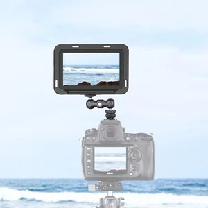 Trípode de montaje de monitor doble cabezal de bola zapato caliente brazo mágico para flash LCD LED DSLR - Imagen 1 de 13