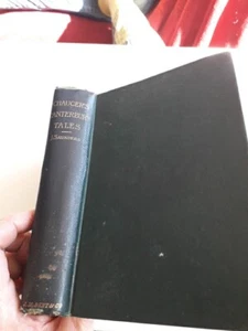 CHAUCER CANTERBURY TALES BY JOHN SAUNDERS 1894 RARE HB - Picture 1 of 10